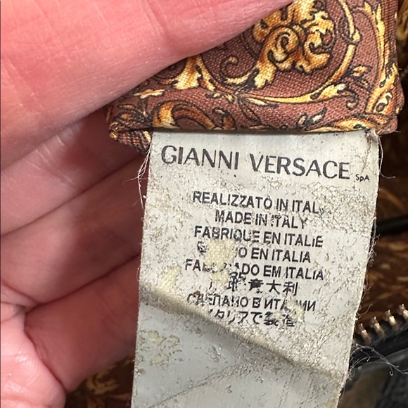 Gianni Versace Quilted Napa leather vanitas lady Athena - Picture 11 of 16